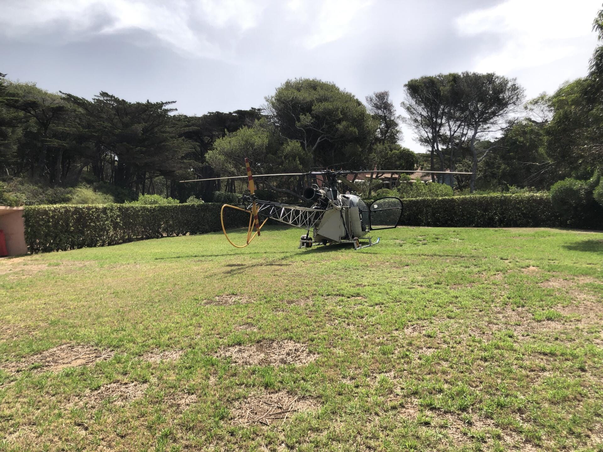 Posé au Mas du Langoustier, Porquerolles