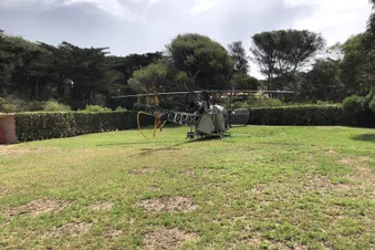 Posé au Mas du Langoustier, Porquerolles