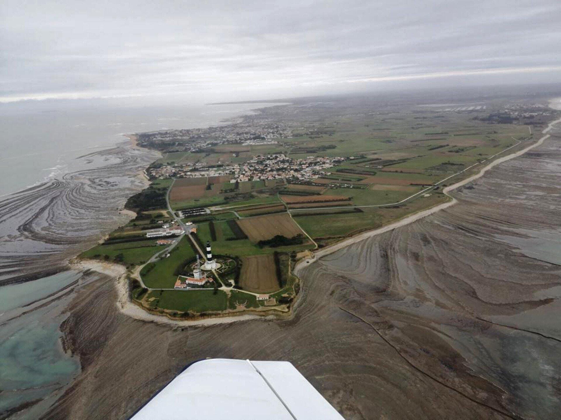 Survol de l'île d'Oléron  (3 passagers 215kg max)