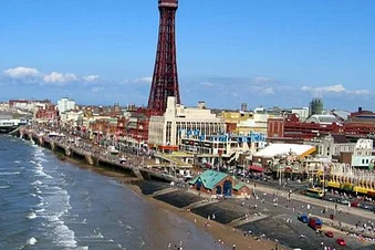Fly to Blackpool for the day