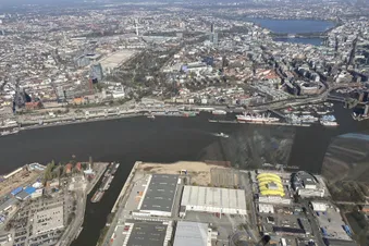 Hamburg aus der Luft
