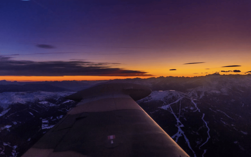 Ausflug/ Rundflug über München, Starnberg, Zugspitze