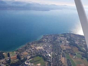 Sightseeing flight from Lausanne