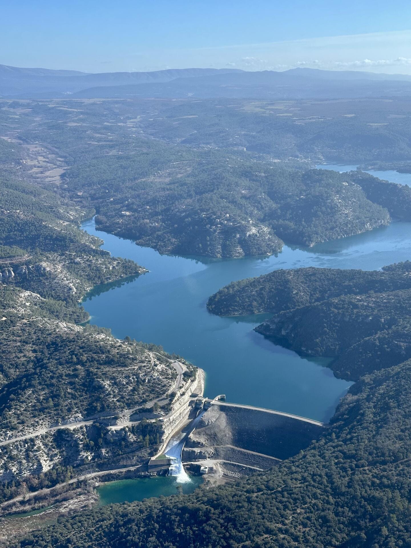 Lac de Sainte Croix et gorges du Verdon