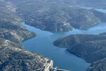 Lac de Sainte Croix et gorges du Verdon