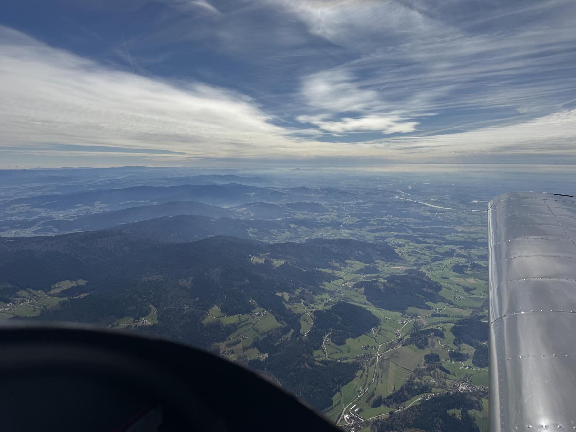 1 Stunde  fliegen - Strecke nach Belieben