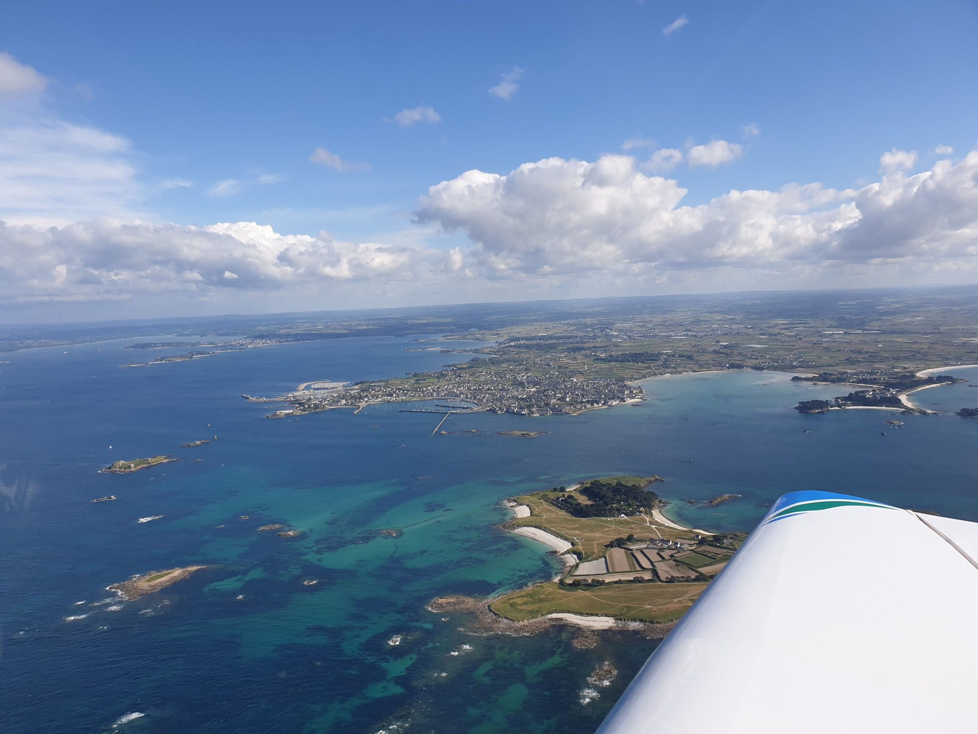 Découverte de la Baie de Morlaix vue du ciel