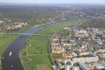 Elbauen und Waldschlösschenbrücke