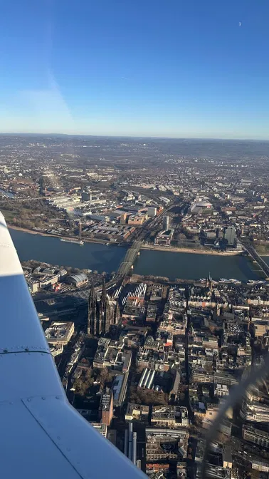 ✈️ Rundflug über Aachen, Eifel, Bonn & Köln