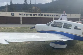 Notre avion à Méribel