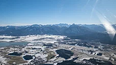 Rundflug Zugspitze, Schlösser und Seen