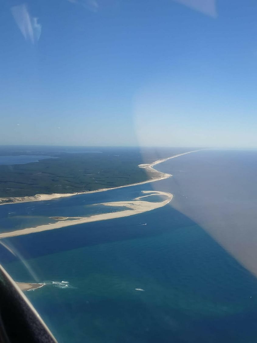 Découverte aérienne : Bassin d'Arcachon, Pilat, Biscarrosse