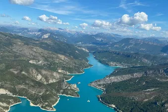 Les Gorges du Verdon en hélicoptère - Vol privé - R44