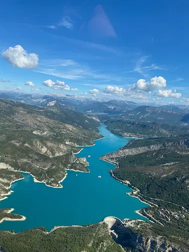Les Gorges du Verdon en hélicoptère - Vol privé - R44