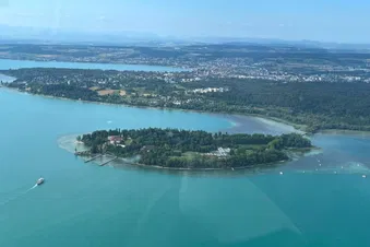 Rundflug mit Blumeninsel Mainau