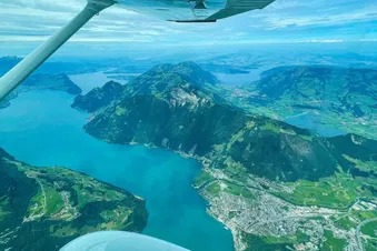 Lichterstadt Luzern & Zentalschweizer Berge / City of Lucerne & mountains