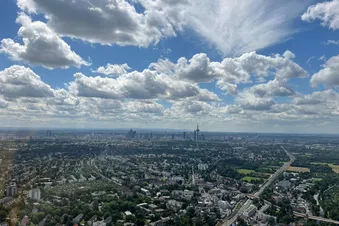 Rundflug Frankfurt Skyline Helikopter