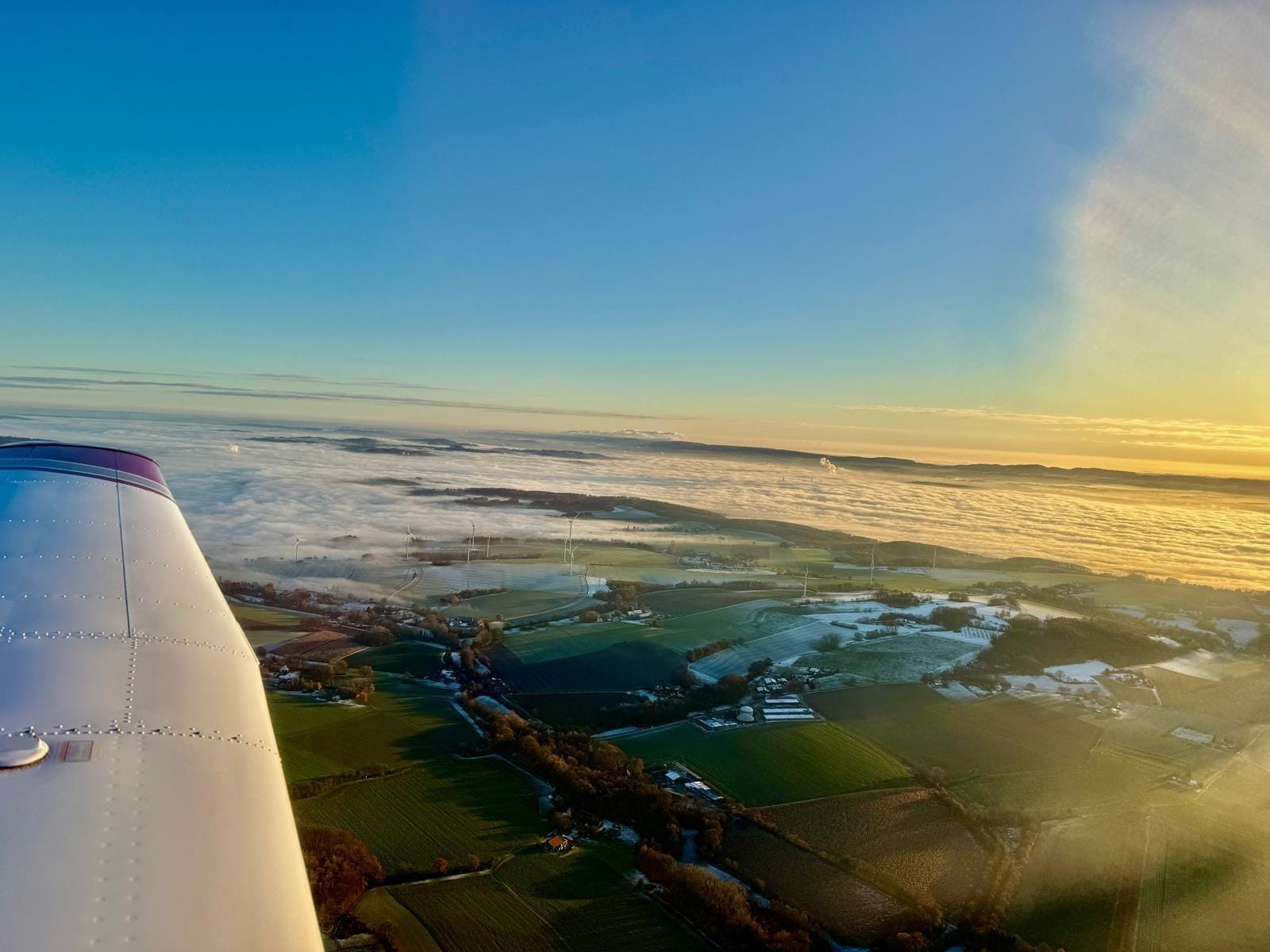 Rundflug über Lippe
