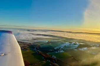 Rundflug über Lippe