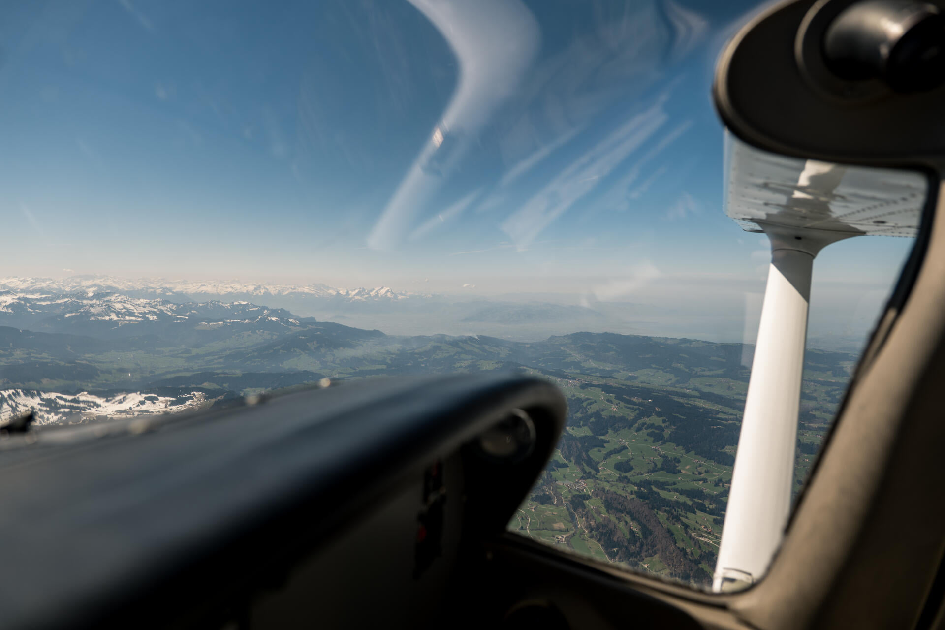 Bodensee & Berge: Rundflug ab Biberach