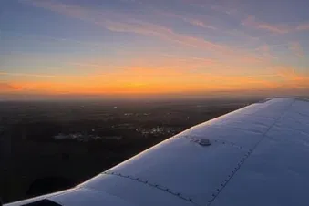Lichtermeer von München bei Nacht