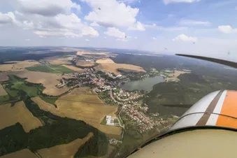 Sightseeing flight over Brno, Macocha