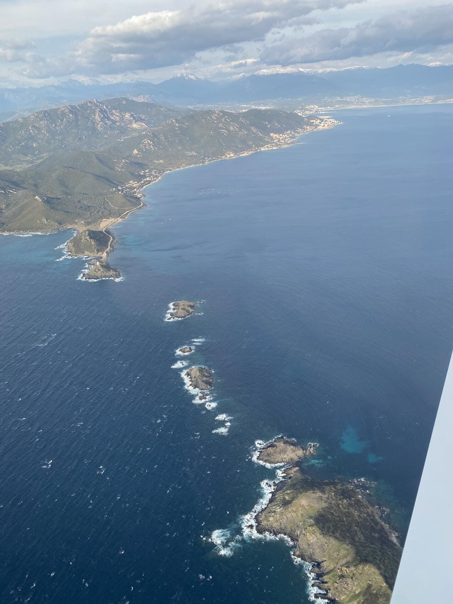 La Corse depuis Merville, Lille, Le Touquet