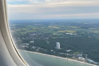 Rundflug über Fehmarn