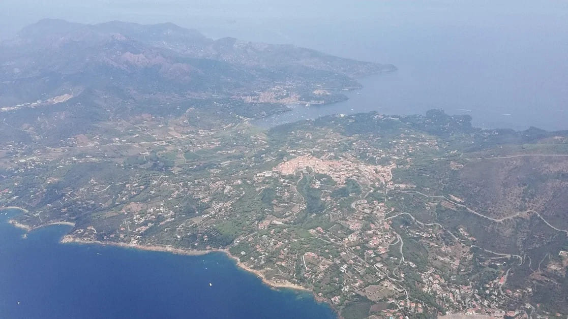 L'Ile d'Elbe vue d'en haut !