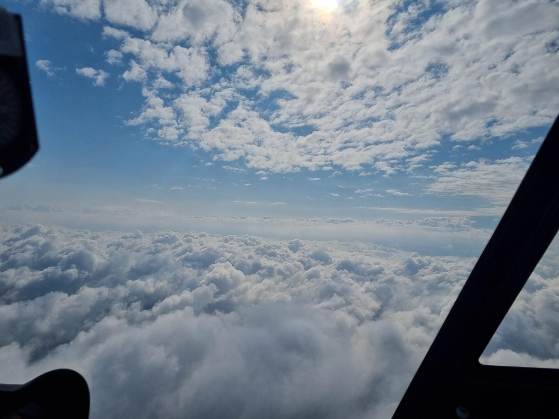 ...über den Wolken...