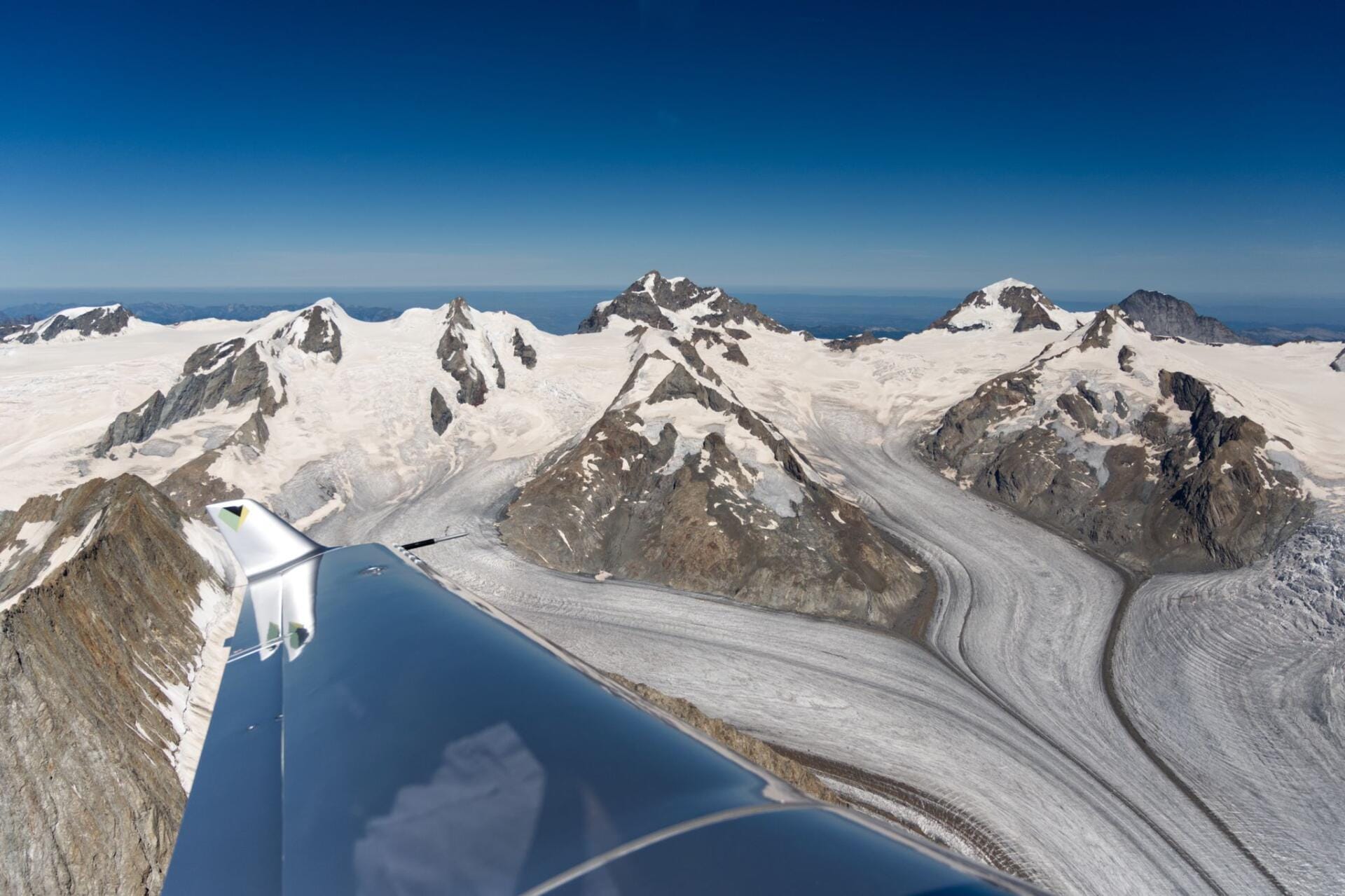 Berner und Walliser Gletscher