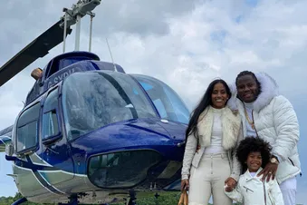 Family fun in the air