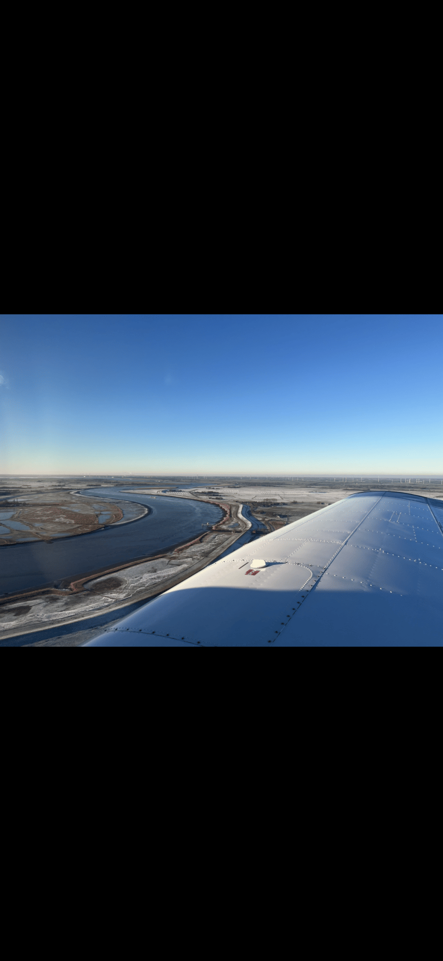 Rundflug über Oldenburg/Wangerooge und den Jadebusen