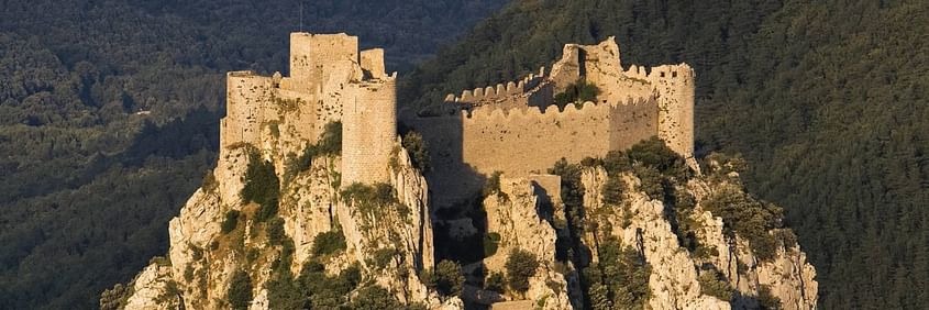 Les châteaux du Pays Cathare au départ de Montpellier