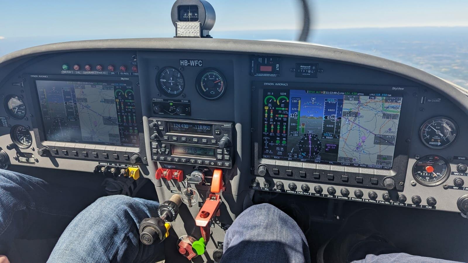 vue du cockpit wt9.