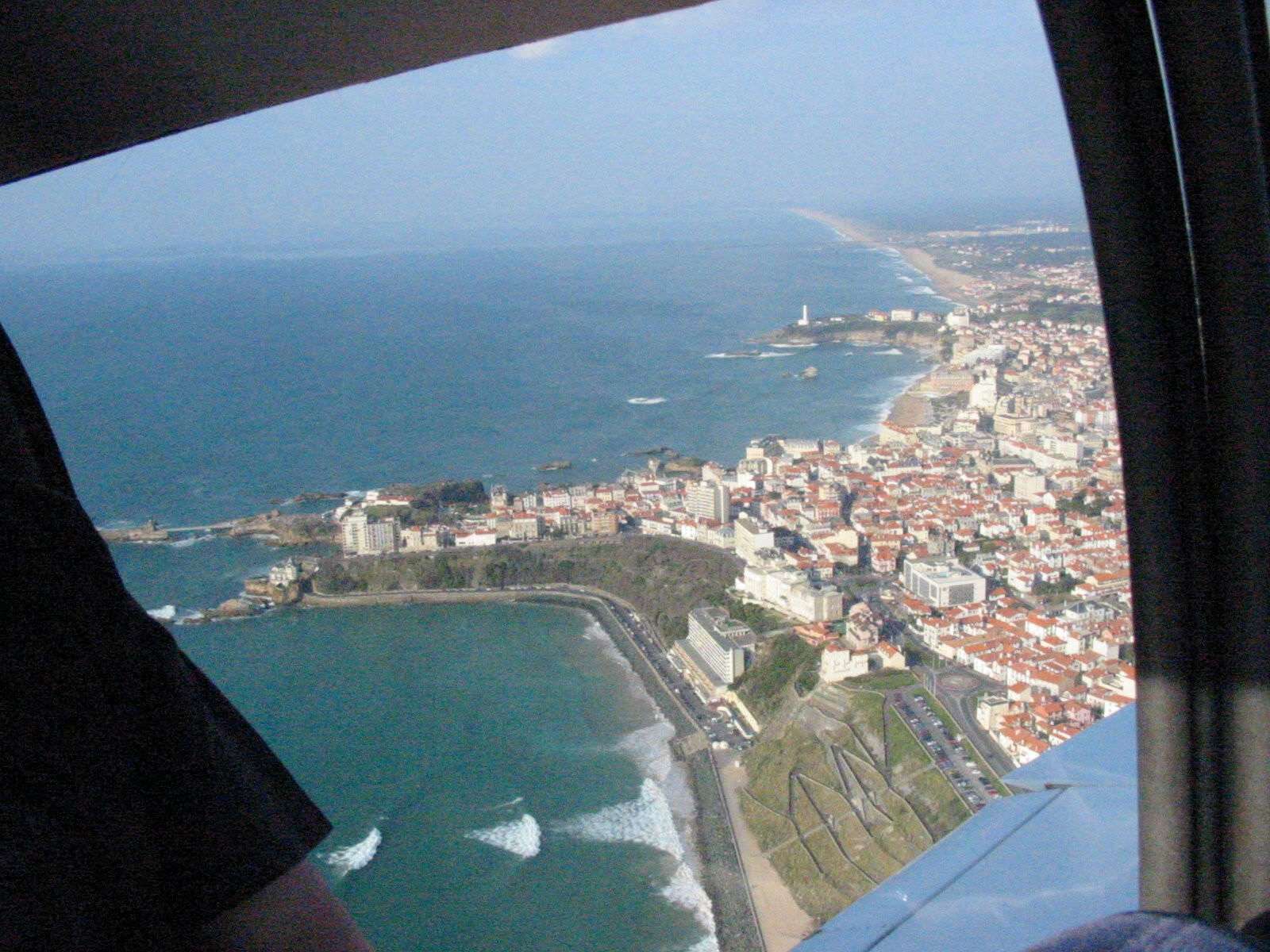 Survol de la côte Basque (2 ou 3 passagers en DR 400)