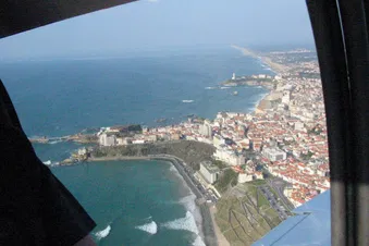 Survol de la côte Basque (2 ou 3 passagers en DR 400)