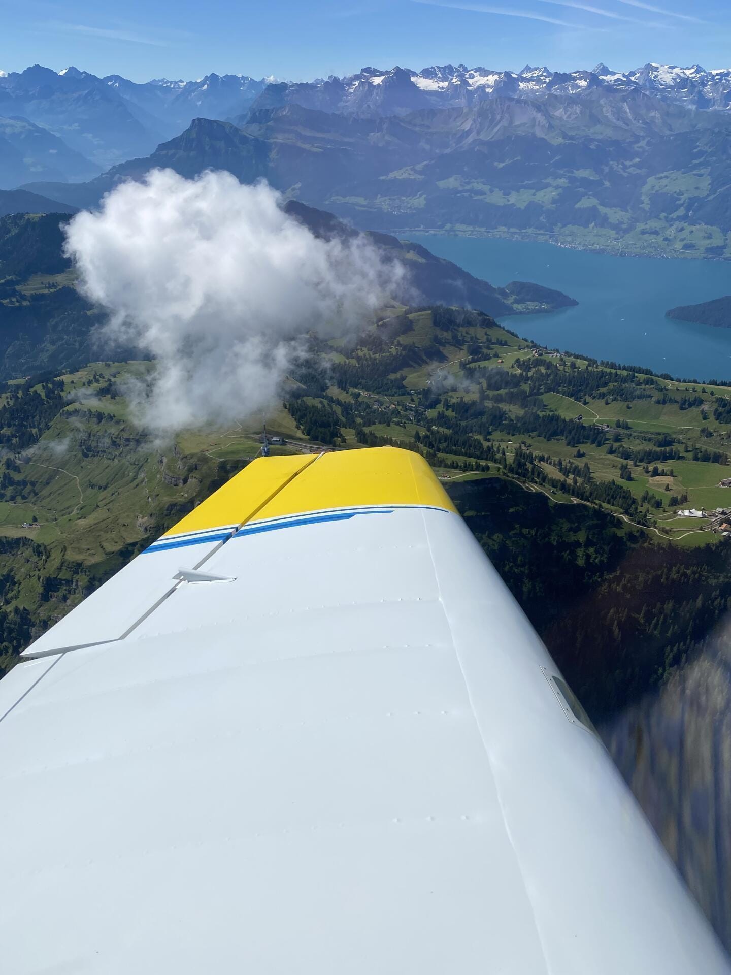 Innerschweiz - Rigi Rundflug