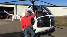 Beeindruckender Hubschrauberflug zum Ammersee