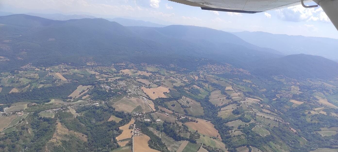 Turano lake and Marmore waterfalls