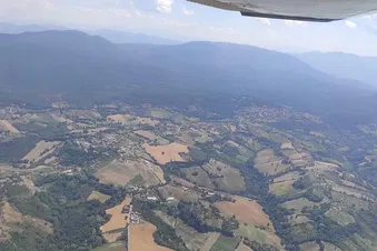 Turano lake and Marmore waterfalls