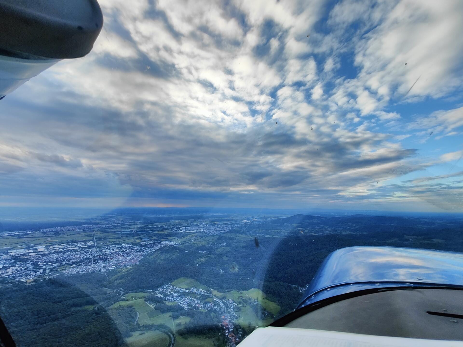 Hinflug nach Nürnberg