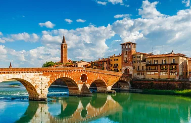 Reise nach Verona, Italien