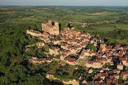 Balade aérienne à Vézelay depuis Nevers
