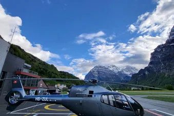 Startpunkt Flugplatz Mollis