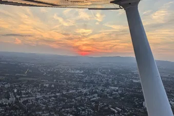 ❤️ Unvergesslicher Skyline 🏙️ Rundflug 🛩️