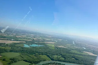 Nord du parc de Miribel