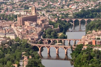 Albi cathédrale et ponts