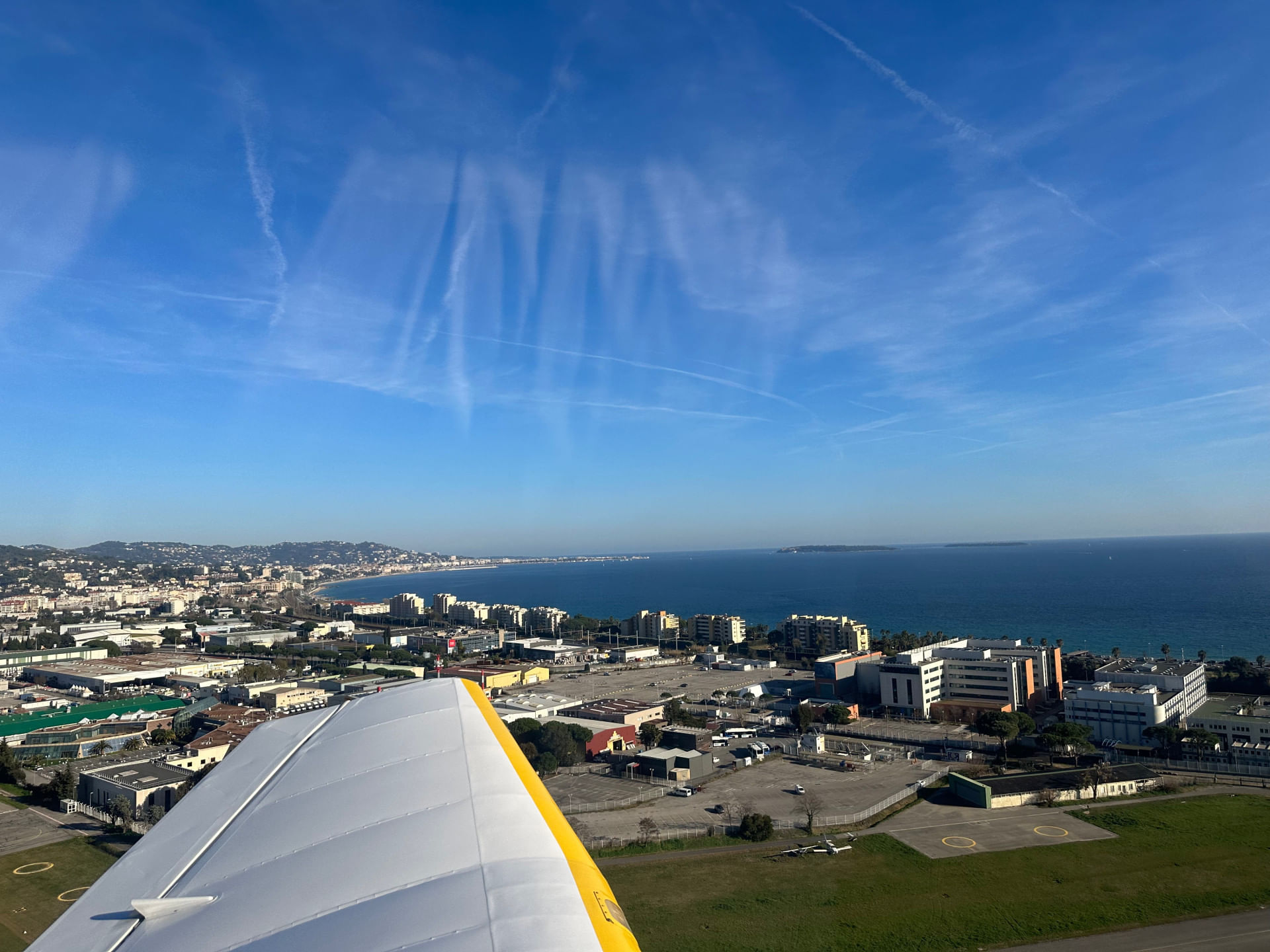 Aperçu de Cannes (et Nice au fond)