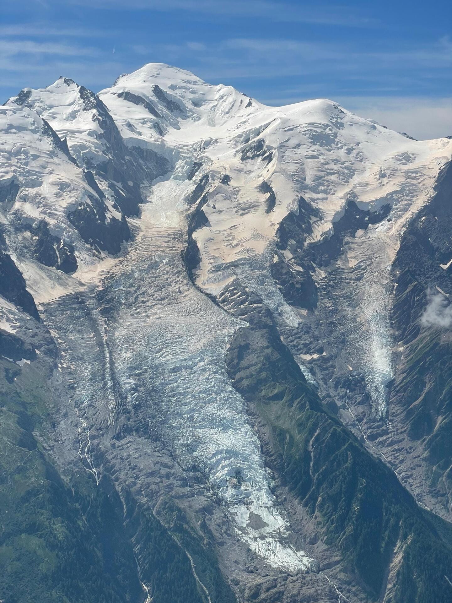Mont Blanc Rundflug